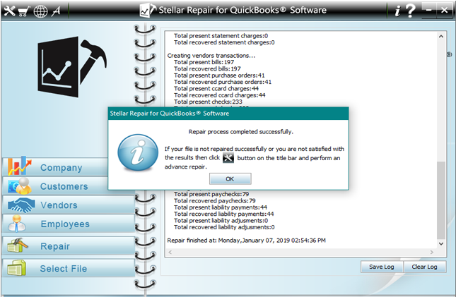 Repair QuickBooks Files software