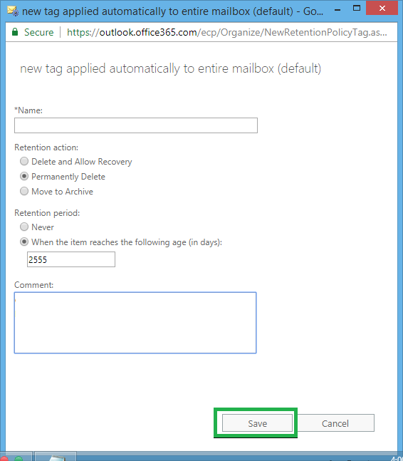 How to Setup Office 365 Mailboxes Archive and Deletion Policies?