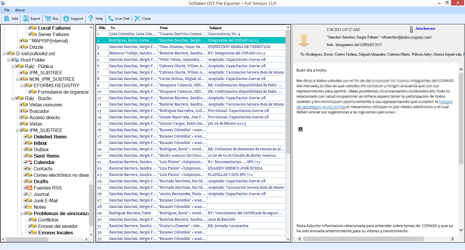 Start Scanning Process to Repair OST File