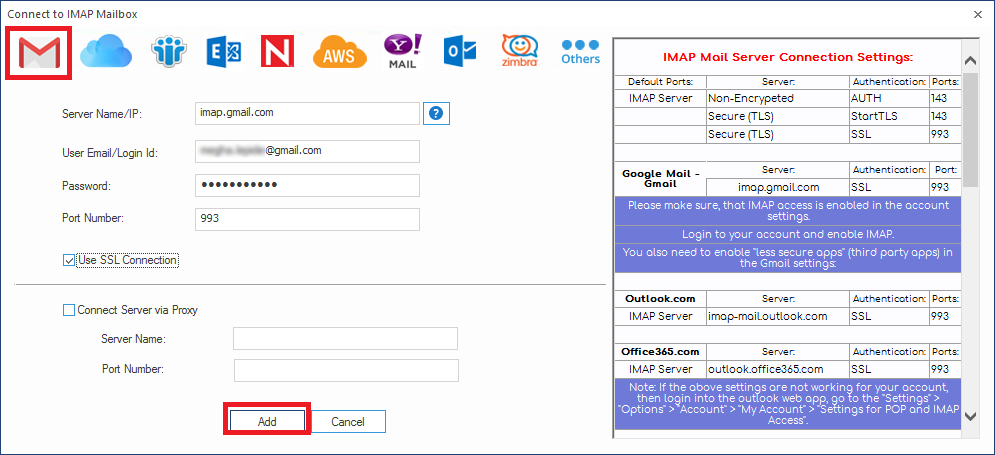 IMAP to Office 365 Migration