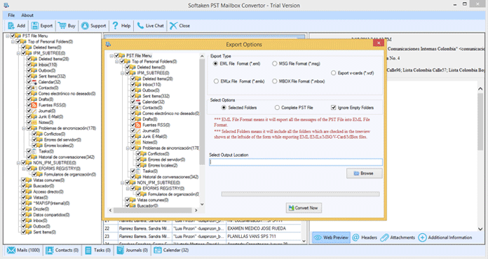PST to MBOX Converter software process